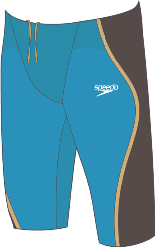 Speedo Badehose Fastskin LZR Pure Intent Jamme Race Male - Light Aquarium/US (Grösse: 25) von Speedo