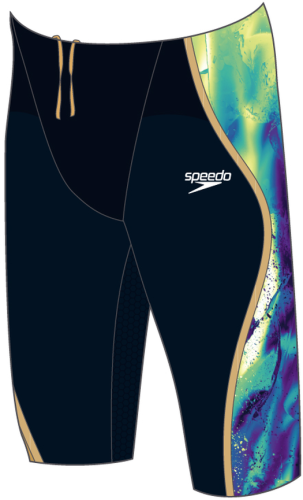 Speedo Badehose Fastskin LZR Pure Intent Jamme Race Male - True Navy/Spritz/ (Grösse: 25) von Speedo