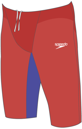 Speedo Fastskin LZR Pure Valor 2.0 Ja Race Male Adult - Flame - red/Cobal (Grösse: 26) von Speedo