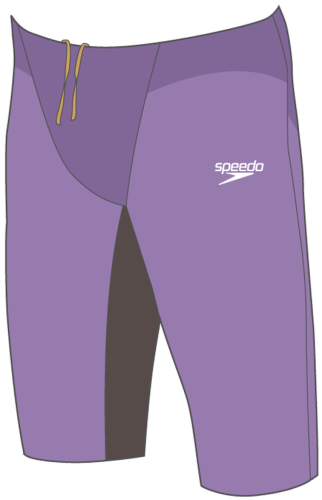 Speedo Badehose Fastskin LZR Pure Valor Jammer Swimwear Male Adult - Miami Lilac/USA C (Grösse: 26) von Speedo