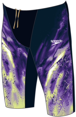 Speedo Badehose Fastskin LZR Pure Valor Jammer Swimwear Male Adult - True Navy/Miami L (Grösse: 26) von Speedo