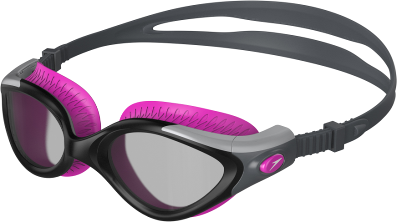 Speedo Futura Biofuse Flexiseal Femal Goggles Adults - Ecstatic Pink/Bla von Speedo