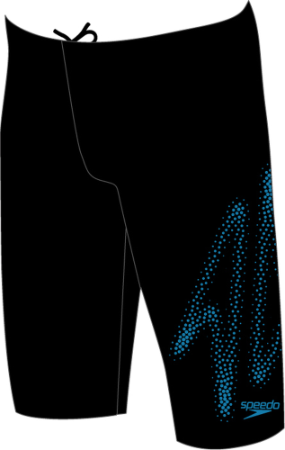 Speedo Hyper Boom Logo Placement Jamm Swimwear Male Junior/Kids (6-16) - Black/Bolt (Grösse: 9-10J/D140) von Speedo