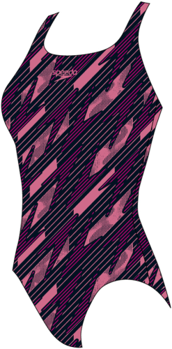 Speedo HyperBoom Allover Medalist Swimwear Female Junior/Kids - True Navy / Ele (Grösse: 11-12J/D152) von Speedo