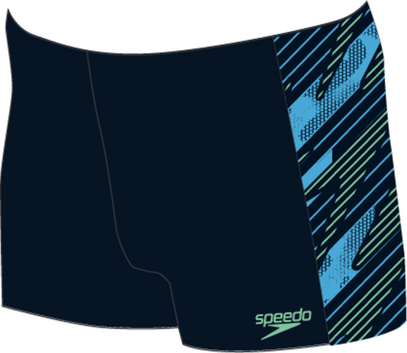 Speedo HyperBoom Panel Aquashort Swimwear Male Junior/Kids - True Navy / Har (Grösse: 11-12J/D152) von Speedo