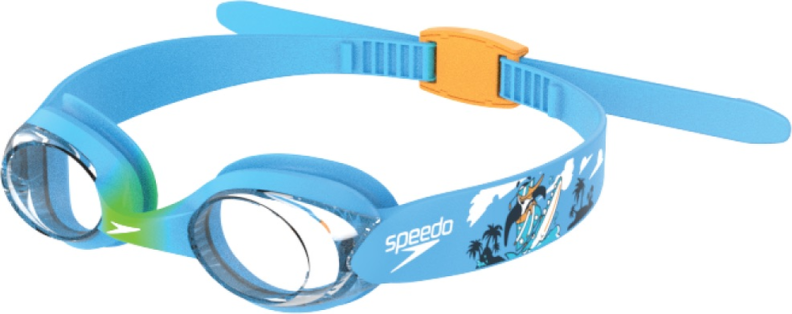 Speedo Infant Illusion Goggle Goggles Junior (0-6) - Azure Blue/Fluo G von Speedo