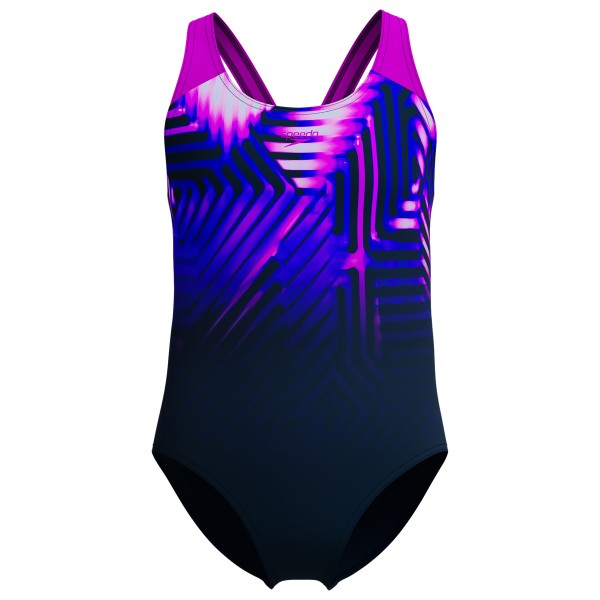 Speedo - Kid's Digi Placement Splashback - Badeanzug Gr 116 blau Speedo - Kid's Digi Placement Splashback - Badeanzug Gr 116 blau von Speedo