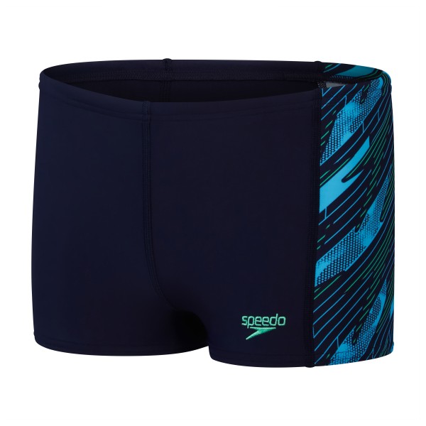 Speedo - Kid's Hyperboom Panel Aquashort - Badehose Gr 11-12 Years;13-14 Years;15-16 Years;5-6 Years;7-8 Years;9-10 Years blau von Speedo