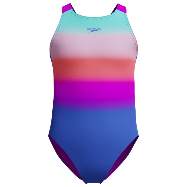 Speedo - Kid's Printed Pulseback - Badeanzug Gr 152 bunt von Speedo