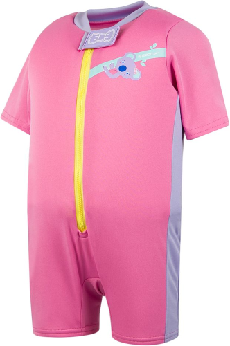 Speedo Koala Printed Float Suit Learn to Swim - Galinda/Hard Cand (Grösse: 3-4J) von Speedo