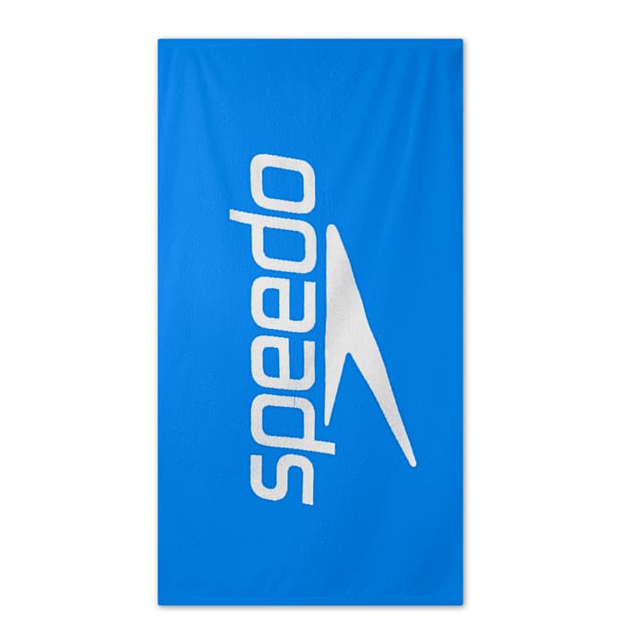 Speedo Logo towel Badetuch blau von Speedo