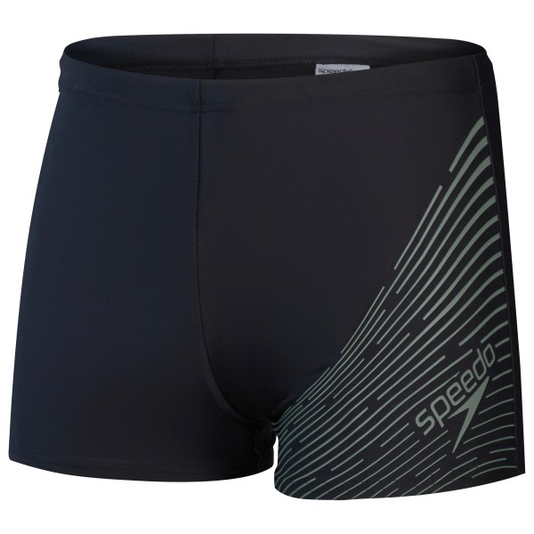 Speedo - Medley Logo Aquashort - Badehose Gr 2;4;5;6;7;8;9 blau;schwarz von Speedo