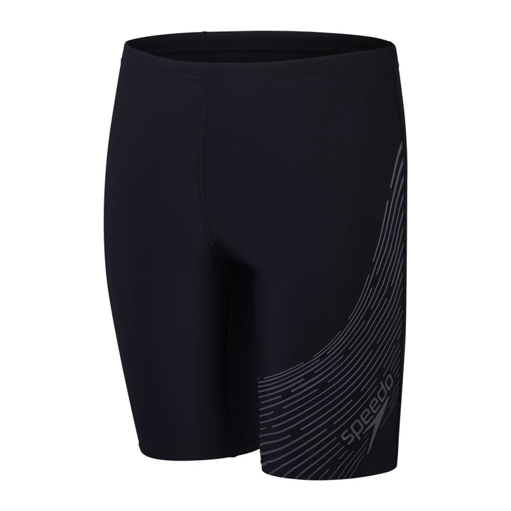 Speedo Medley Logo Jammer Badehose schwarz von Speedo