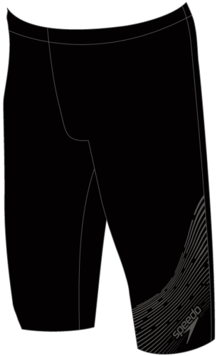 Speedo Medley Logo Jammer Swimwear Male Junior/Kids - Black / USA Cha (Grösse: 7-8J/D128) von Speedo