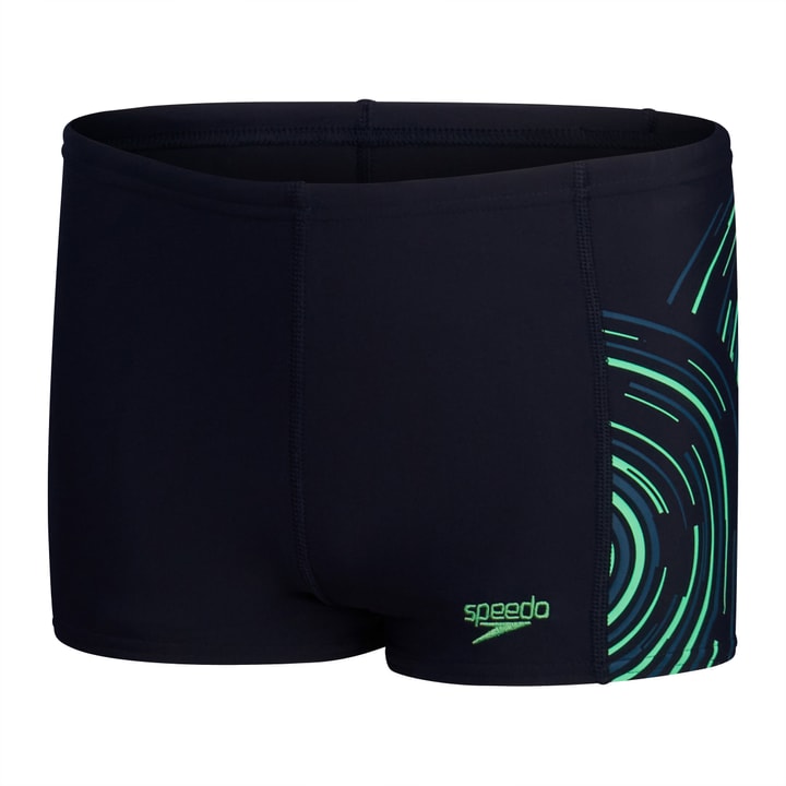 Speedo Plastisol Placement Aquashorts Badehose marine von Speedo