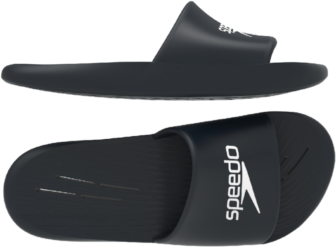 Speedo Slide AM Footwear Male Adult - Black (Grösse: 40-41) von Speedo