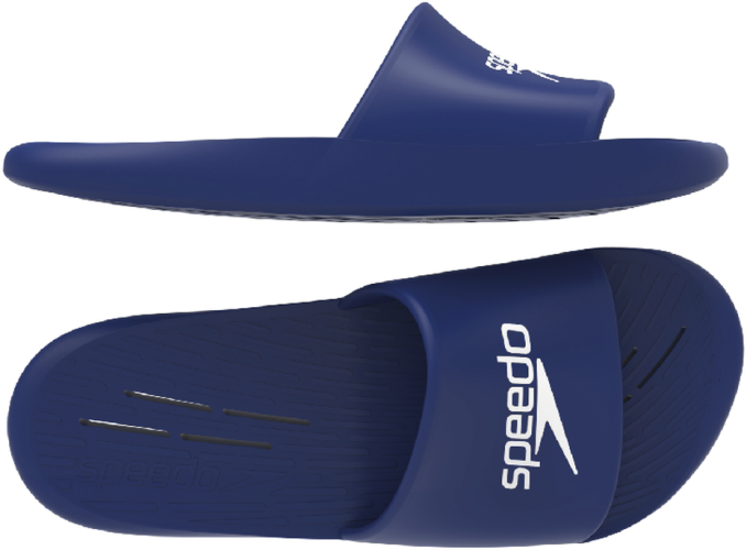 Speedo Slide AM Footwear Male Adult - Navy (Grösse: 40-41) von Speedo