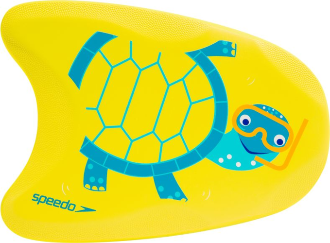 Speedo TURTLE PRINTED FLOAT Learn to Swim - Empire Yellow/Tur von Speedo