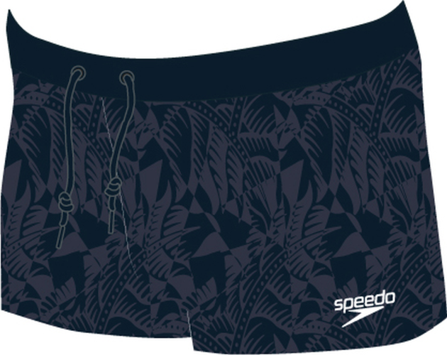 Speedo Valmilton Aquashort Swimwear Male Adult - Black, Oxid Gre (Grösse: 36) von Speedo