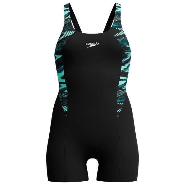 Speedo - Women's Hyperboom Splice Legsuit - Badeanzug Gr 34 schwarz von Speedo