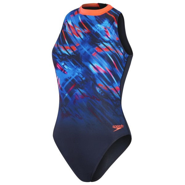 Speedo - Women's Printed Hydrasuit - Badeanzug Gr 34;36;40;42;44;46 blau von Speedo