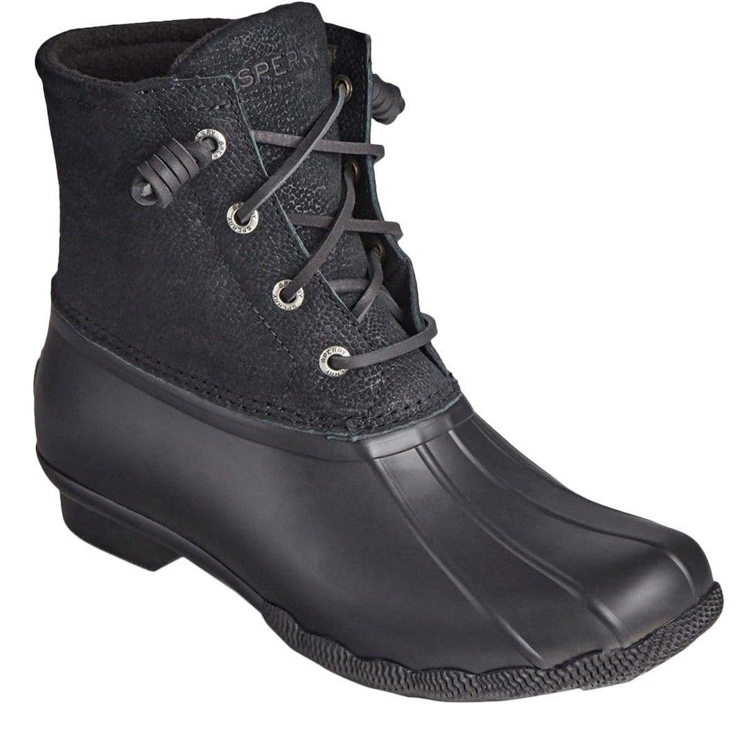 Stiefeletten "saltwater" Damen Schwarz 37 von Sperry