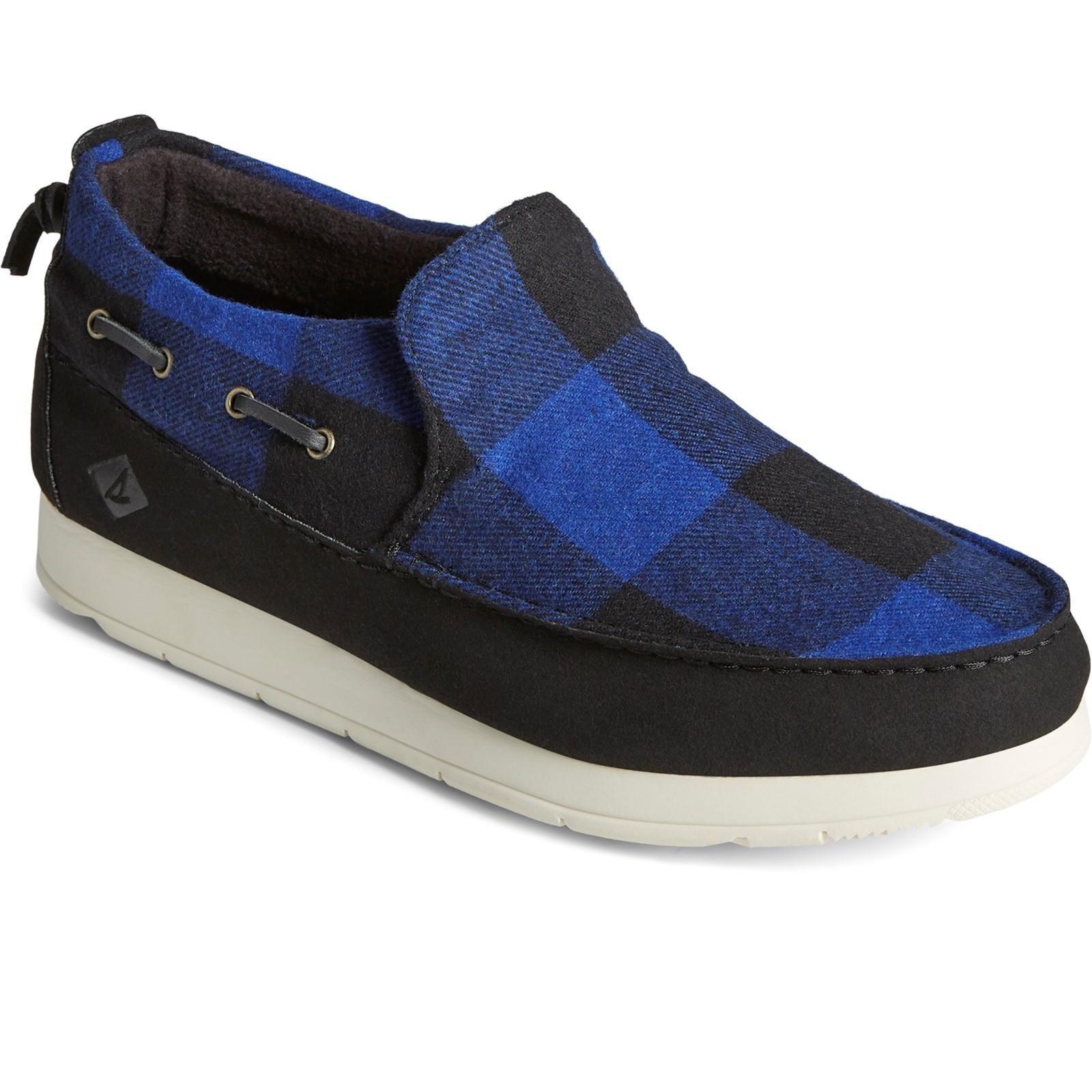 Schuhe Moc Sider Buffalo, Kariert Herren Blau 40.5 von Sperry