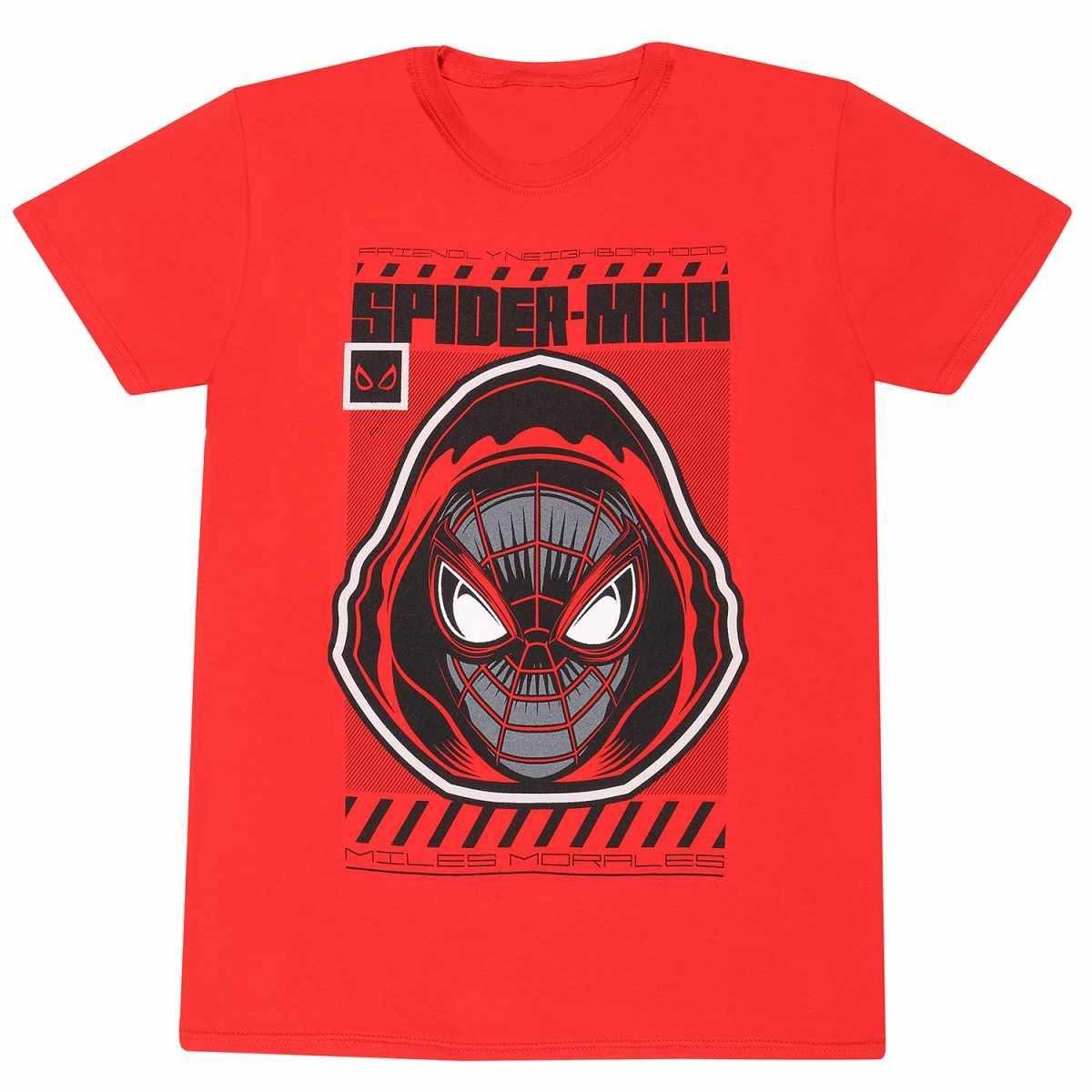 Spider Tshirt Damen Rot Bunt M von Spider-Man