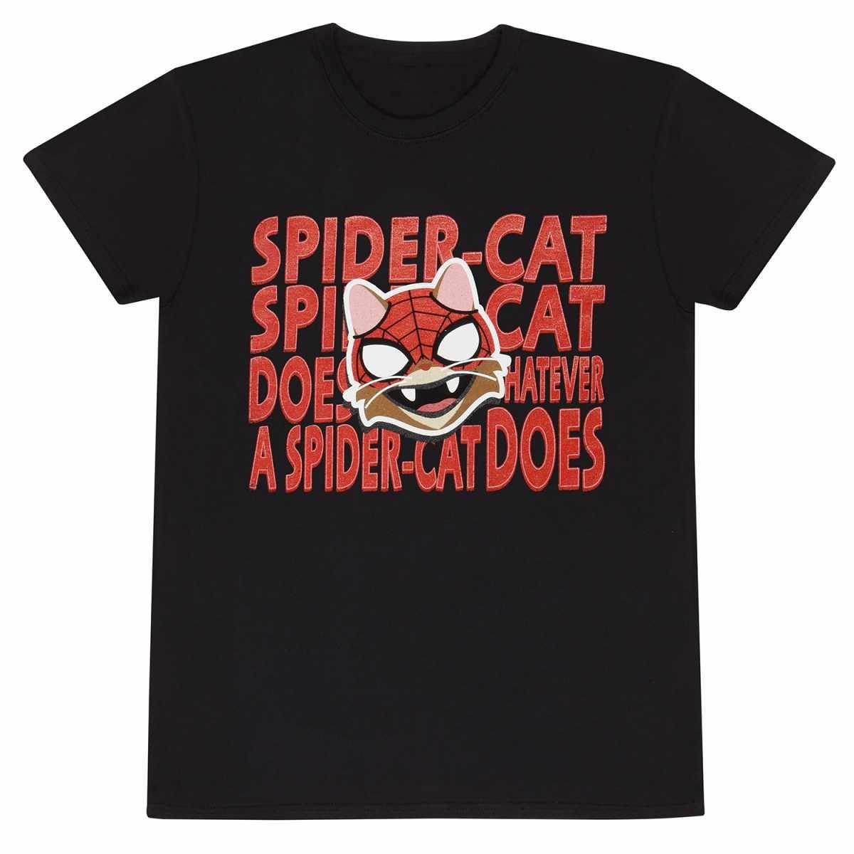 Tshirt Damen Schwarz L von Spider-Man