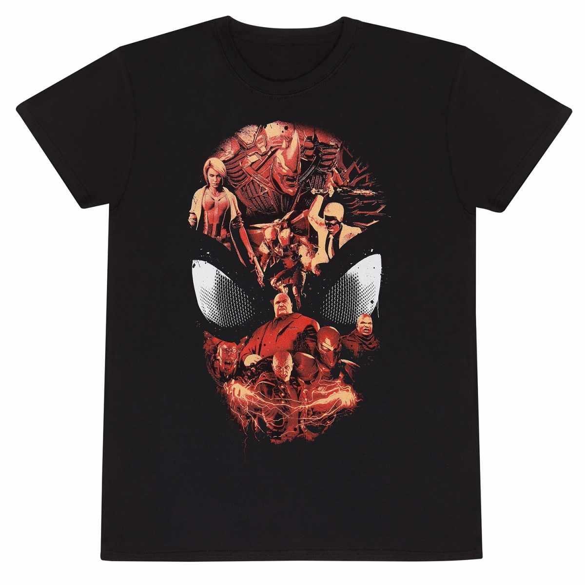 Tshirt Damen Schwarz S von Spider-Man