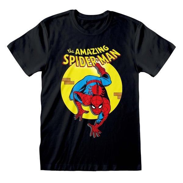 Tshirt Herren Schwarz M von Spider-Man