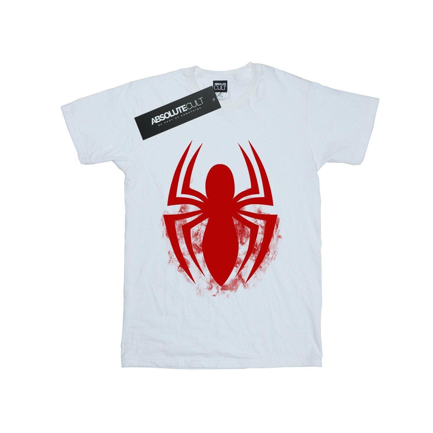 Tshirt Herren Weiss L von Spider-Man