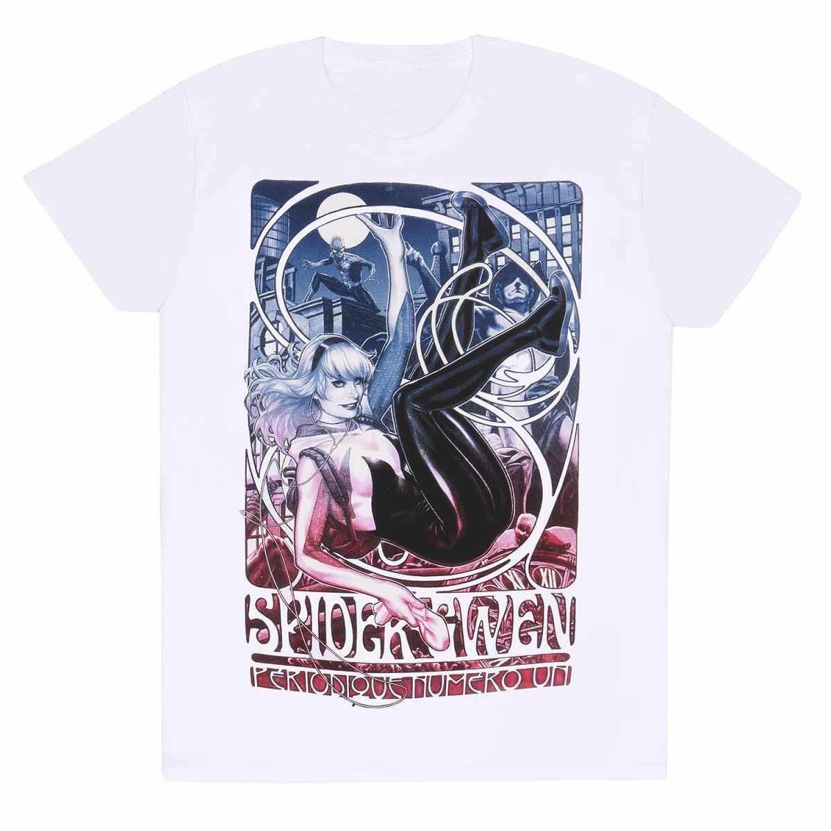 Tshirt Herren Weiss M von Spider-Man