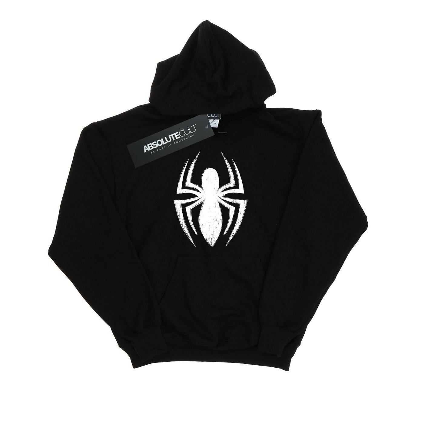 Ultimate Kapuzenpullover Logo Herren Schwarz M von Spider-Man