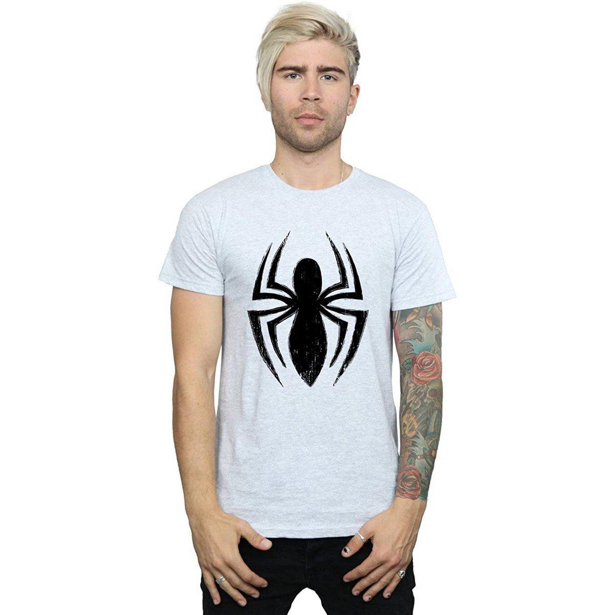 Ultimate Tshirt Herren Grau L von Spider-Man