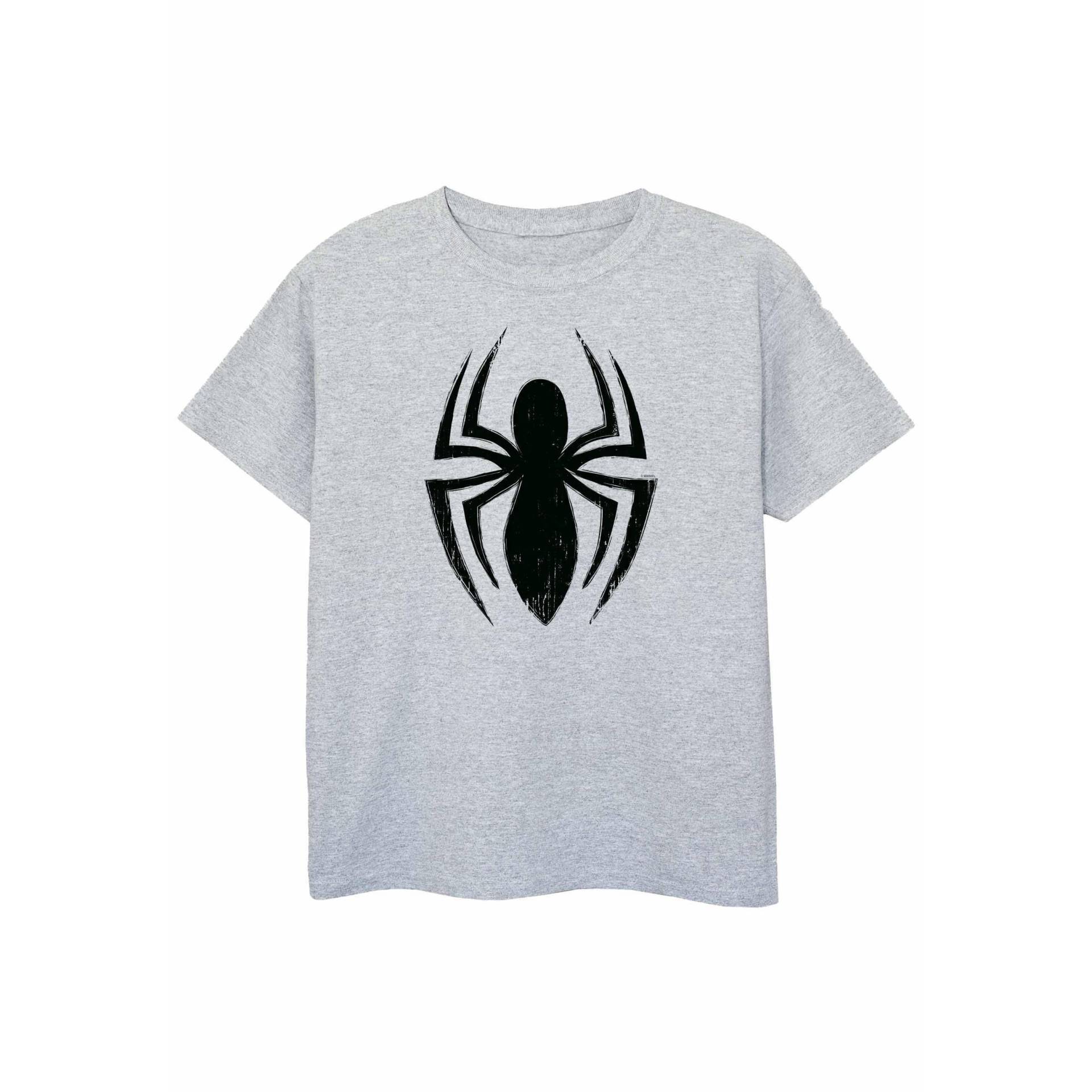 Ultimate Tshirt Jungen Grau 128 von Spider-Man