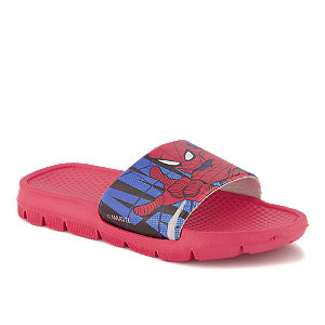 Spiderman Jungen Pantolette Rot von Spiderman