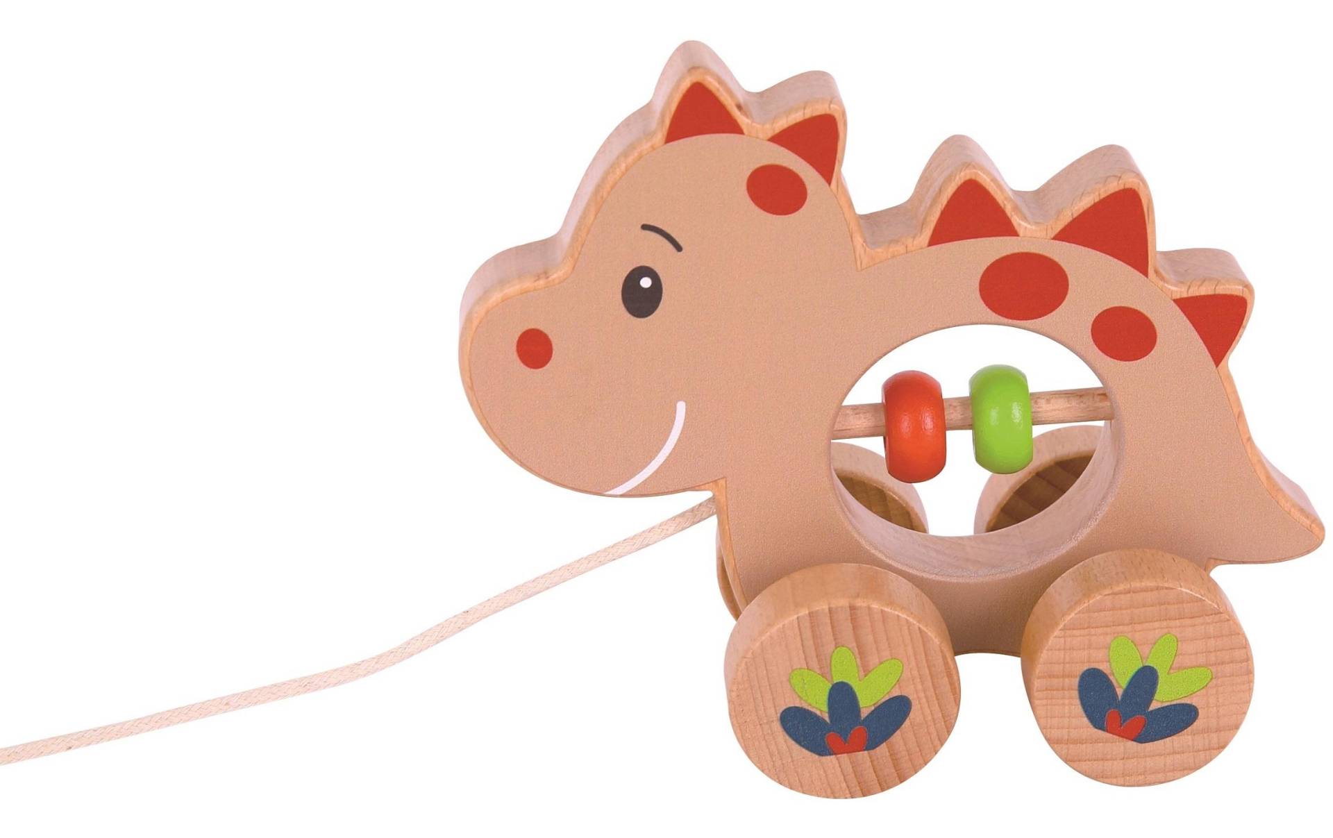 Spielba Nachziehspielzeug »Nachzieh Dino Stegosaurus« von Spielba