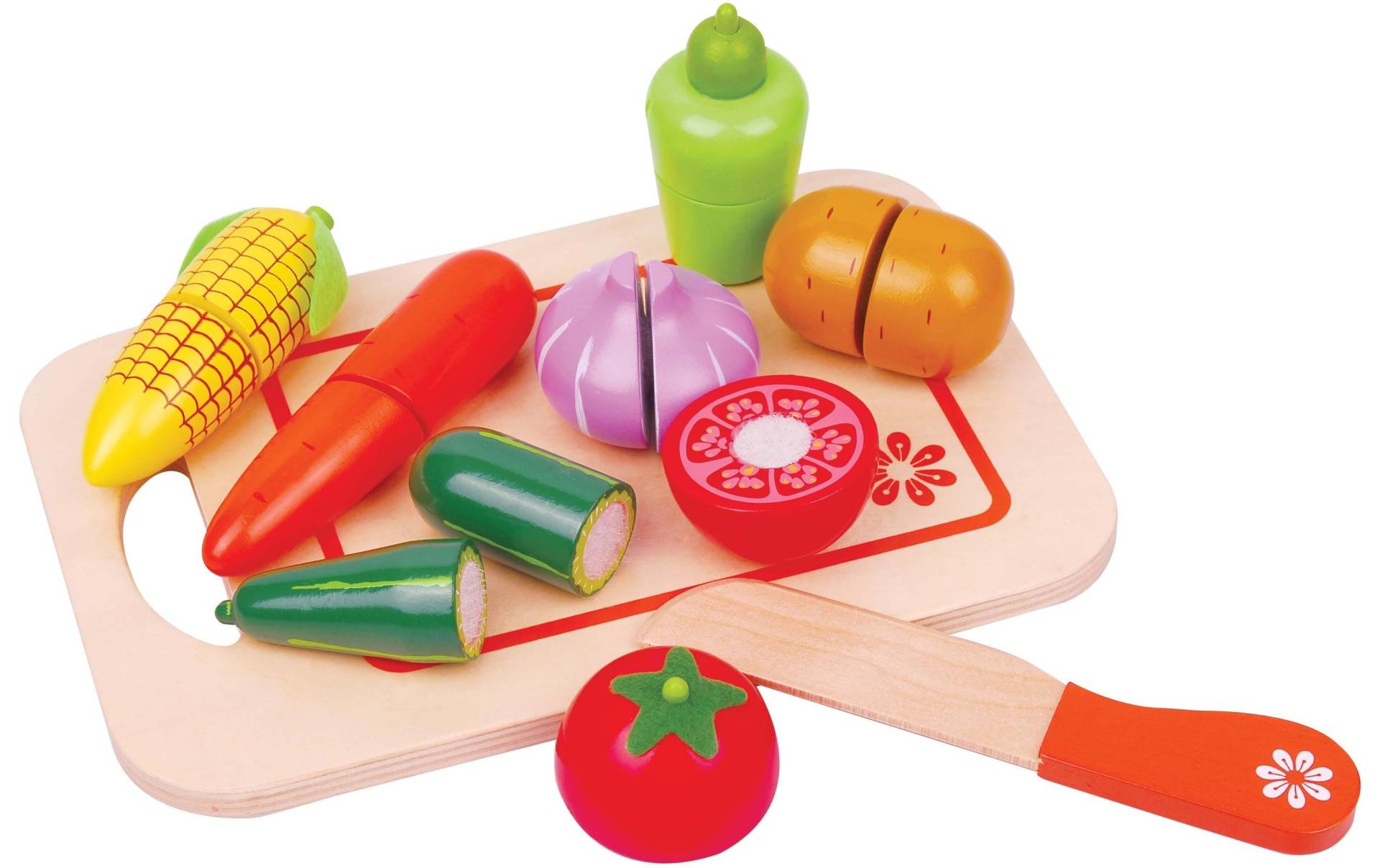 Spielba Spiellebensmittel »Gemüse-Set zum Schneiden« von Spielba