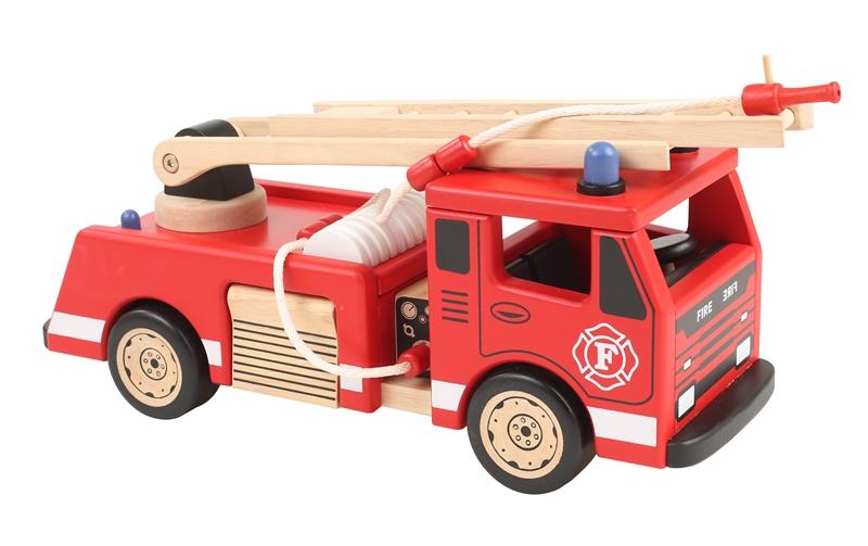 Spielba Spielzeug-Feuerwehr »Feuerwehrauto mit Zubehör« von Spielba