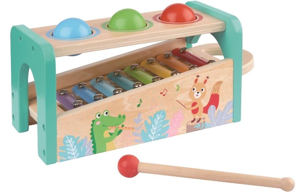 Spielba Spielzeug-Musikinstrument »Hammerspiel mit Xylophon« von Spielba