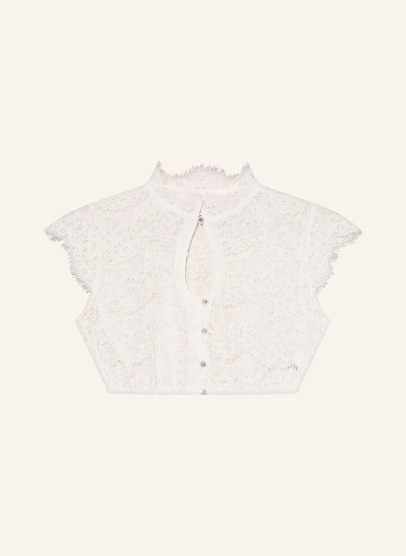 Spieth & Wensky Dirndlbluse Finesse Aus Spitze weiss von Spieth & Wensky