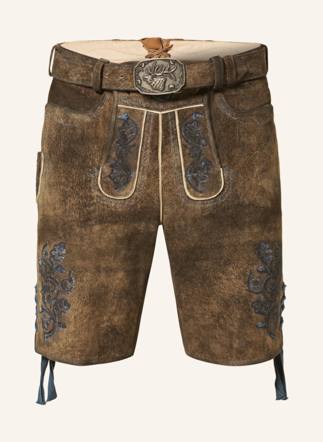 Spieth & Wensky Trachten-Lederhose Presley braun von Spieth & Wensky