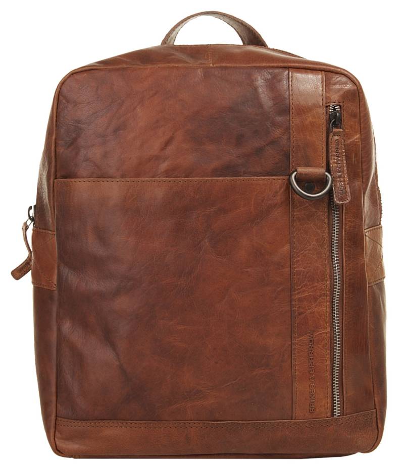 Spikes & Sparrow Laptoprucksack, echt Leder von Spikes & Sparrow