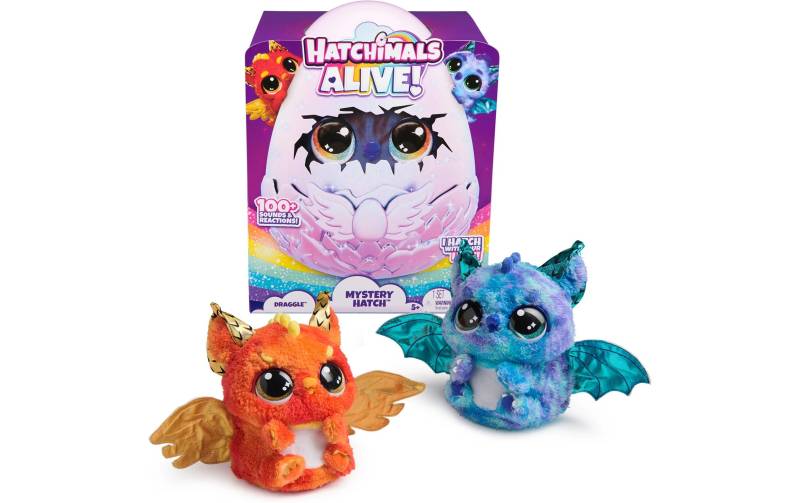 Spielwelt »Spinmaster Hatchimals Secret Hatch Draggle Alive assortiert« von Spin Master