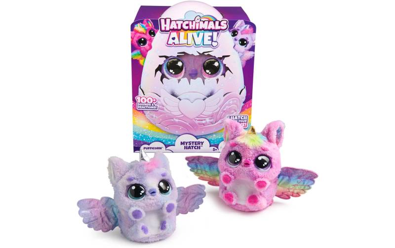 Spielwelt »Spinmaster Hatchimals Secret Hatch Puffacorn Alive assortiert« von Spin Master