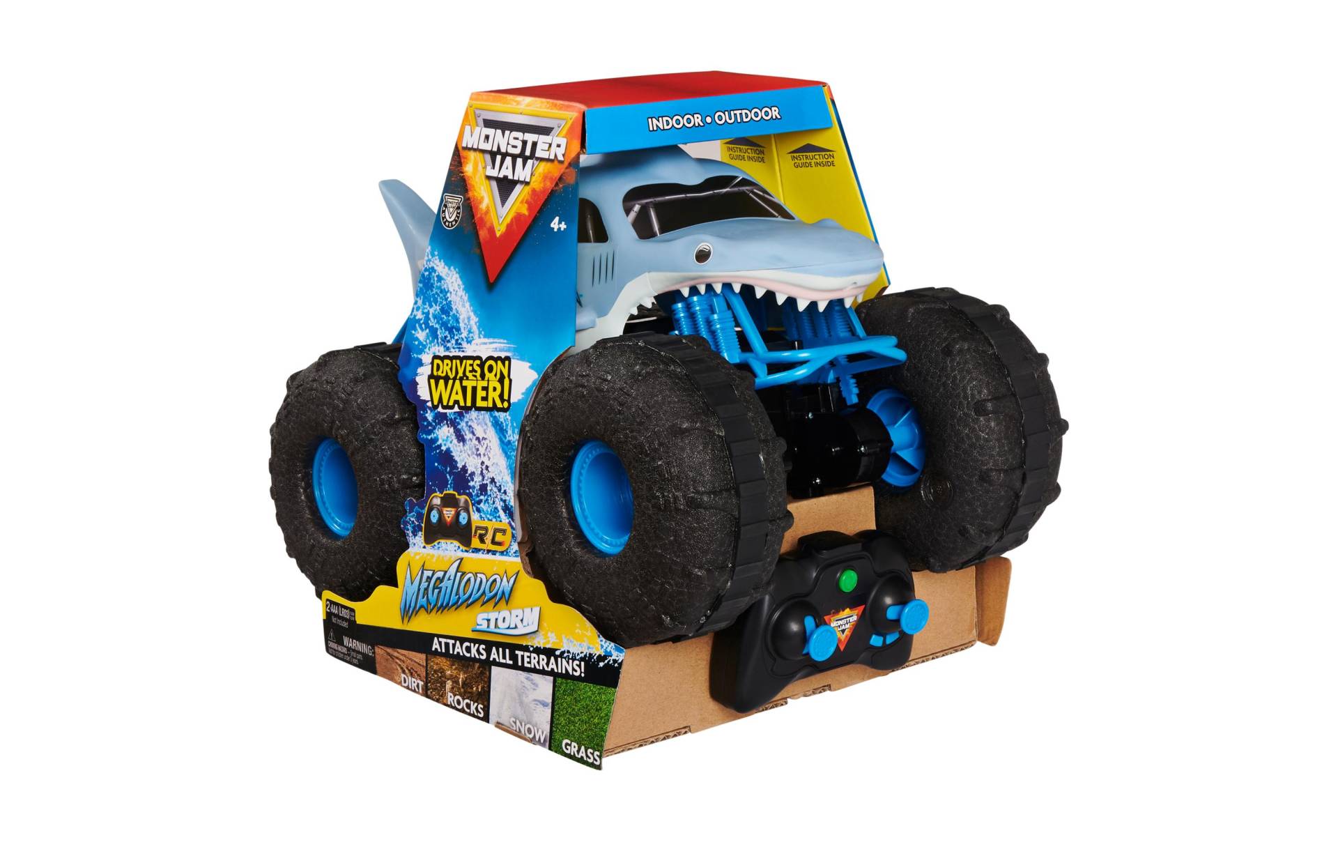 Spin Master Spielzeug-Monstertruck »Trucks R/C Monster Jam Megalodon Storm« von Spin Master