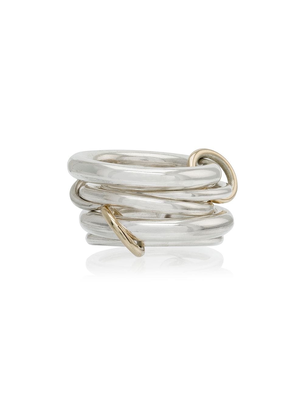 Spinelli Kilcollin Vela interlocking ring - Metallic von Spinelli Kilcollin