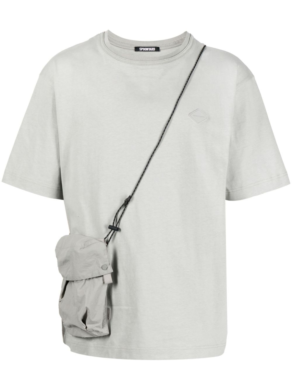 Spoonyard attached-pocket short-sleeve T-shirt - Grey von Spoonyard