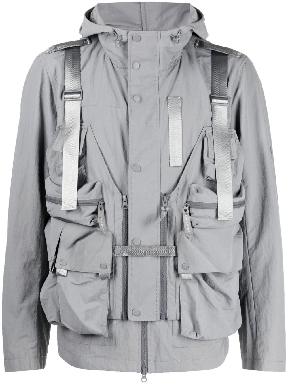 Spoonyard detachable-panel hooded jacket - Grey von Spoonyard